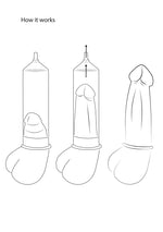 Pompă de vid transparentă Pumped Elite pentru începători cu manometru 23 cm