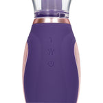 Pompă de sân și clitoris Pumped Enhance reîncărcabilă din silicon, violet