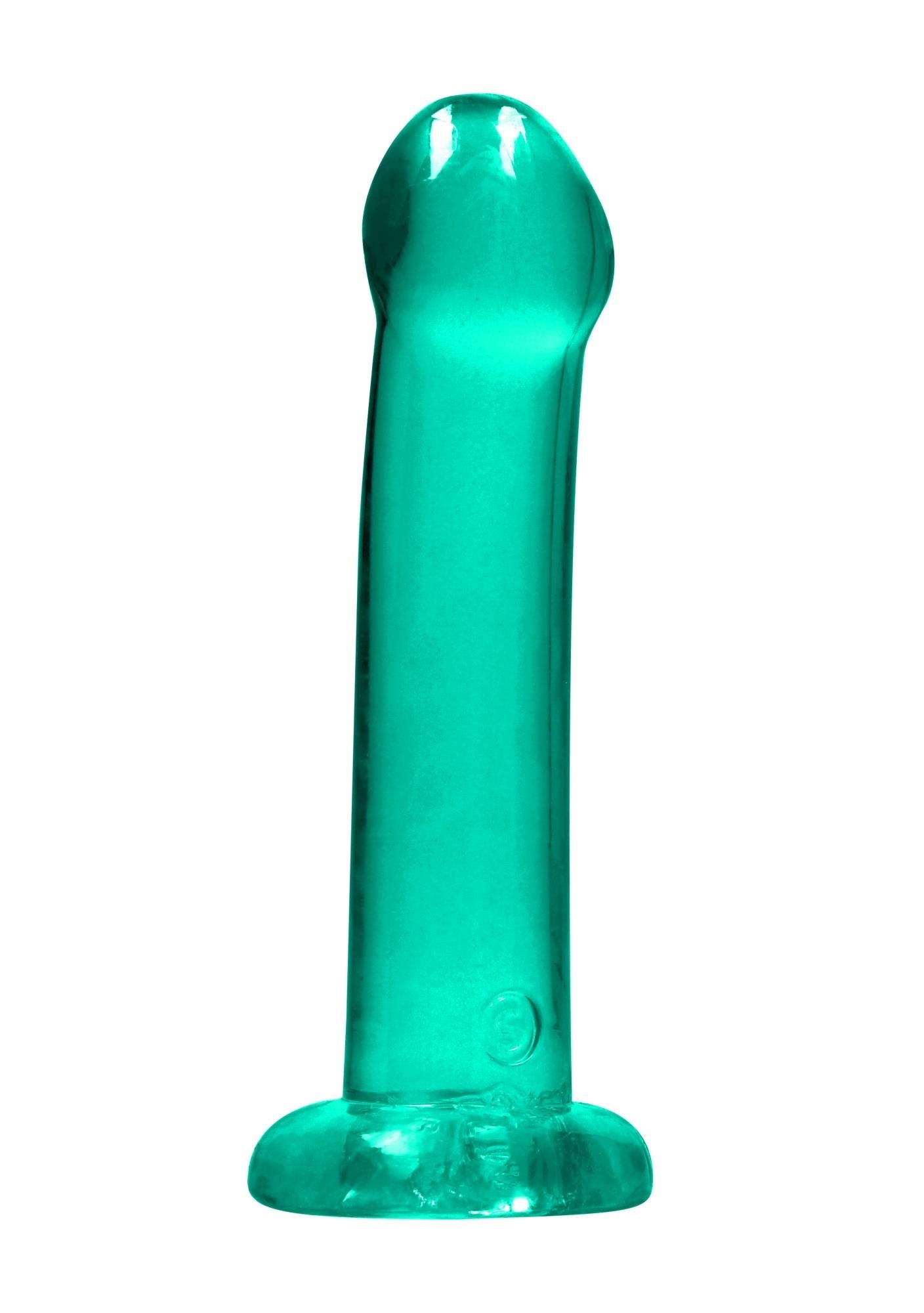 Dildo transparent RealRock Crystal Clear cu ventuză 17 cm