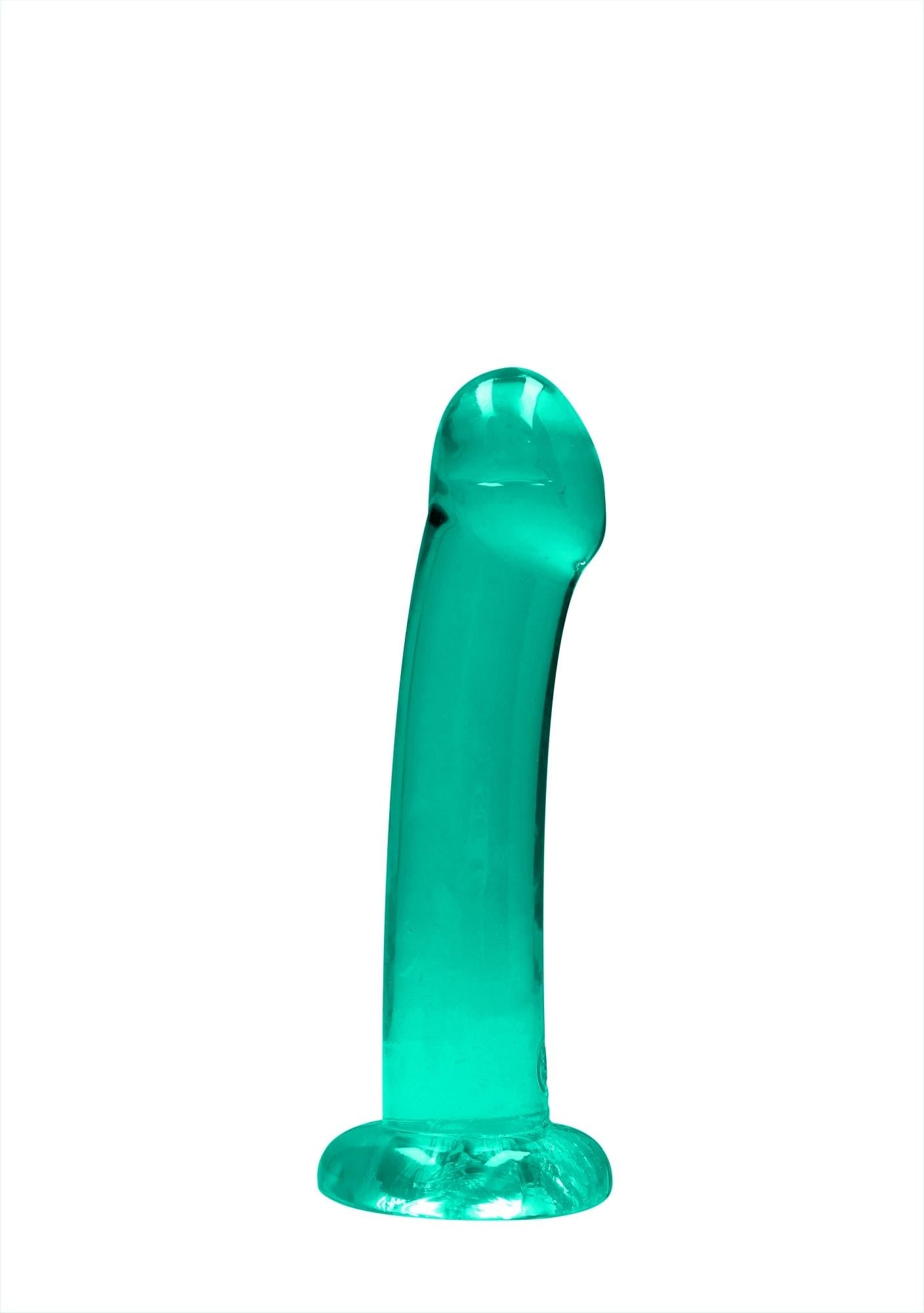 Dildo transparent RealRock Crystal Clear cu ventuză 17 cm