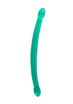 Dildo dublu RealRock Crystal Clear 42 cm