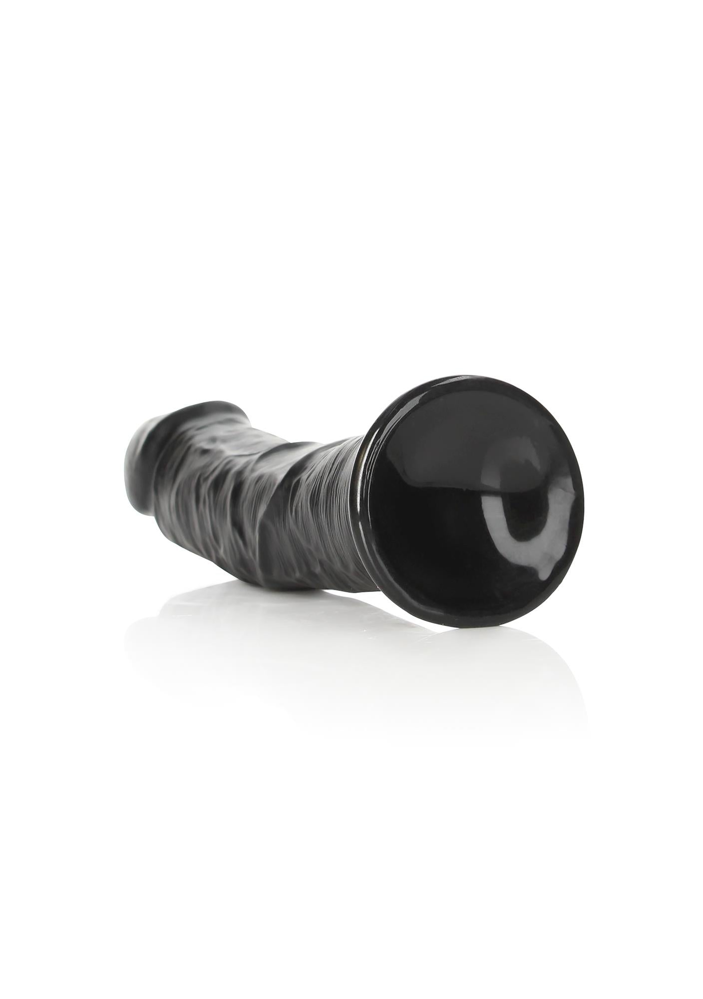 Dildo curbat realist RealRock cu ventuză 23 cm
