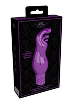 Vibrator USB Bullet din silicon violet Exquisite Royal Gems