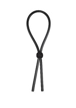 Inel de penis ShotsToys din silicon, reglabil, negru
