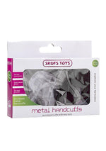 Cătușe metalice ShotsToys negre