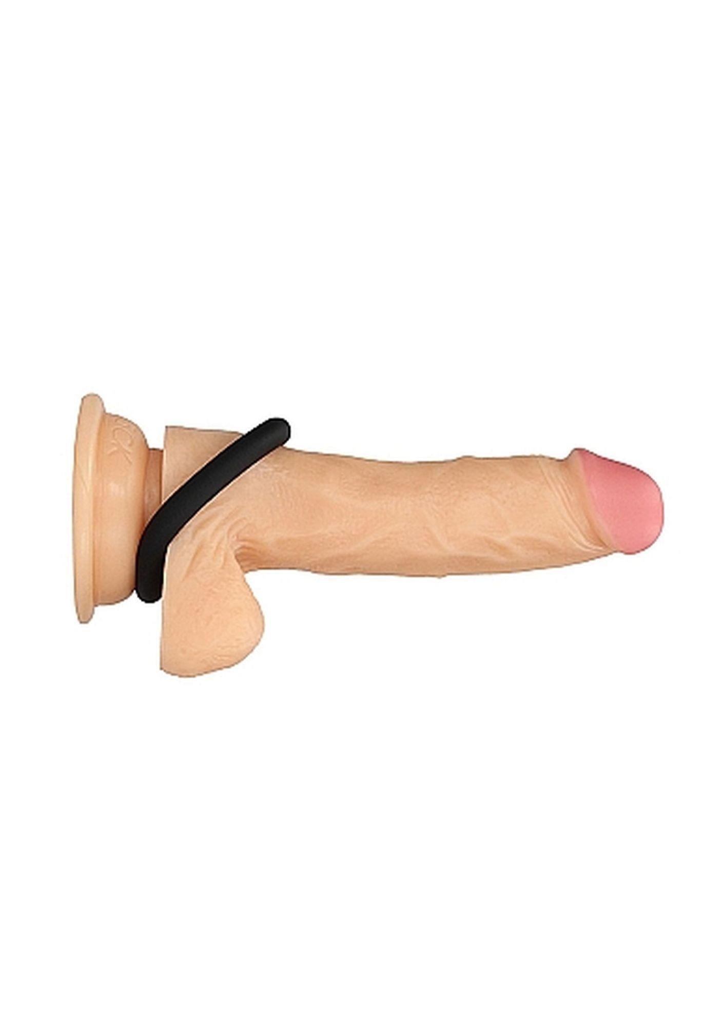 Set de inele pentru penis ShotsToys, negru, 3 mărimi