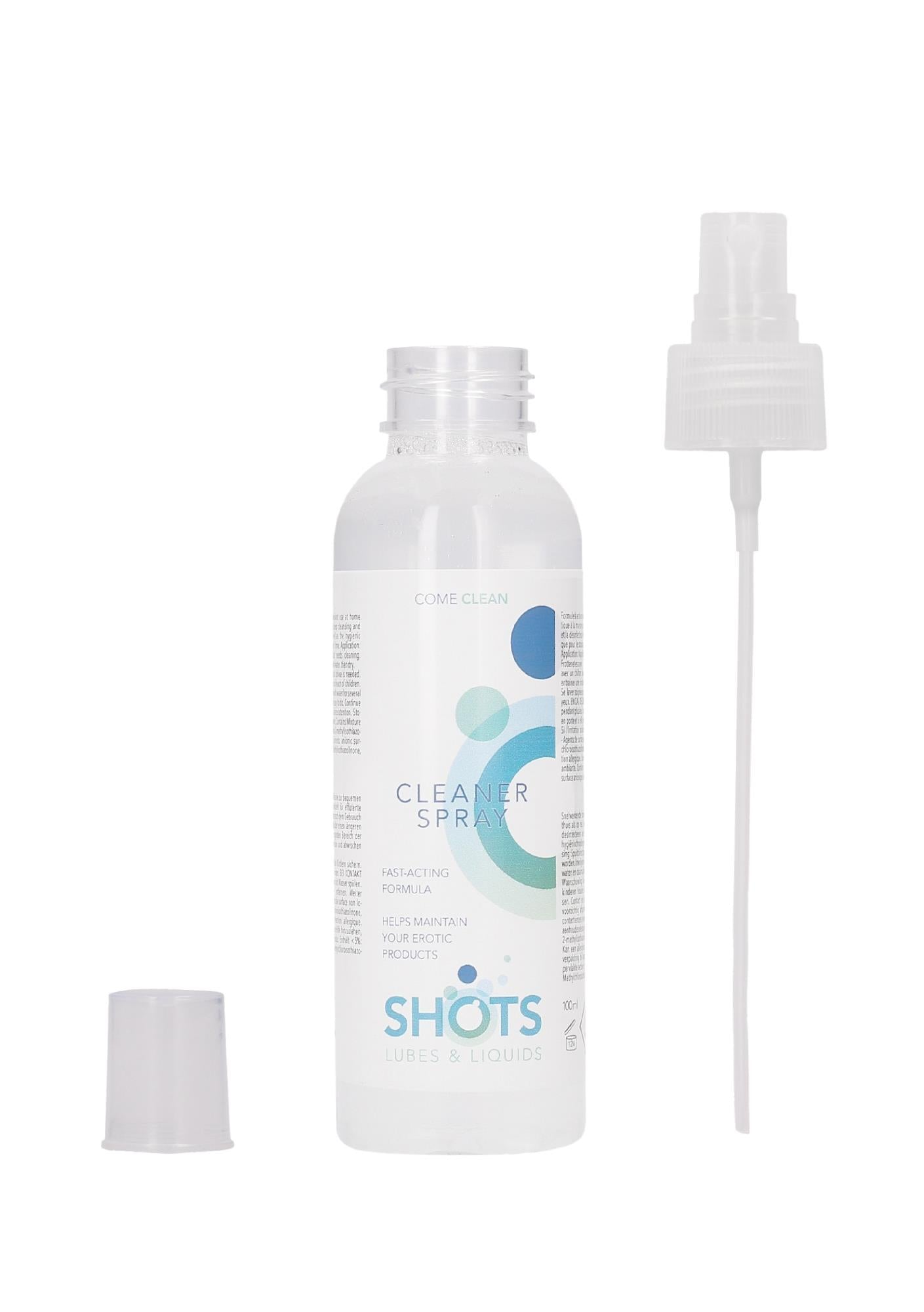 Spray de curățare pentru păpuși ShotsToys 100 ml