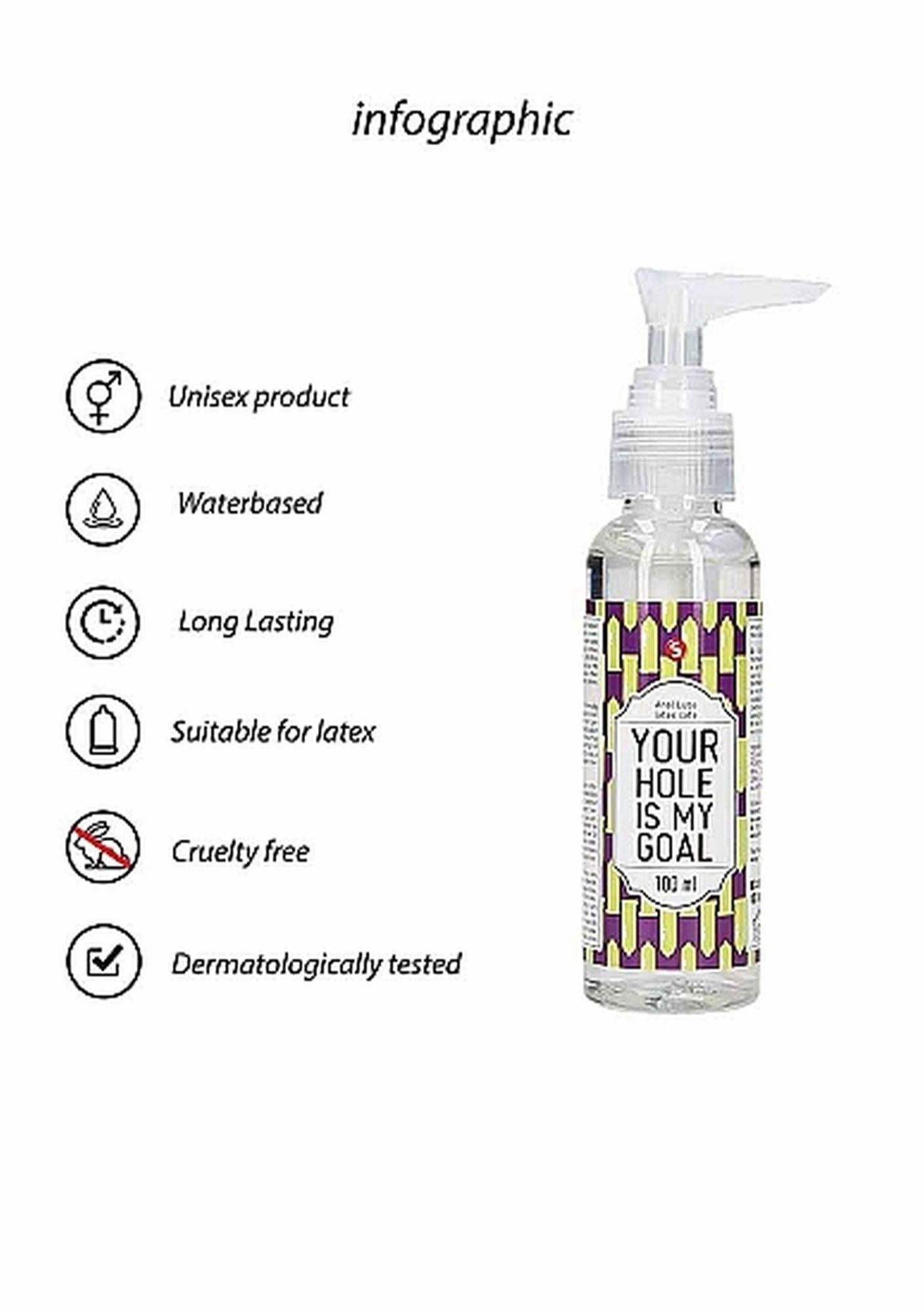 Lubrifiant anal S Line Your Hole Is My Goal 100 ml