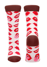 Șosete sexy Lip Love mărimea 36 41