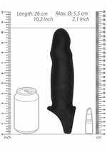Sono No.17 Penis Extender Negru 26 cm