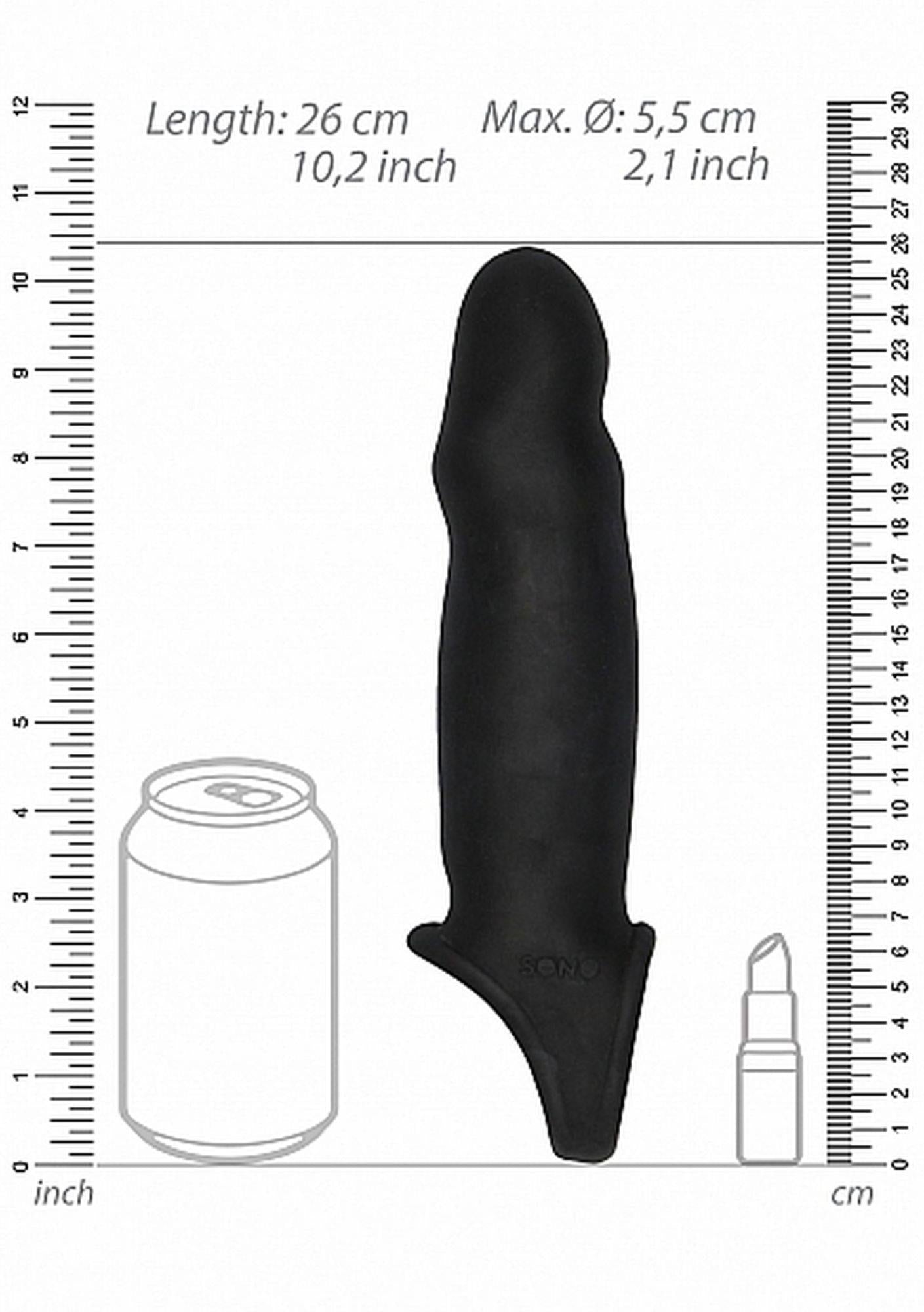 Sono No.17 Penis Extender Negru 26 cm