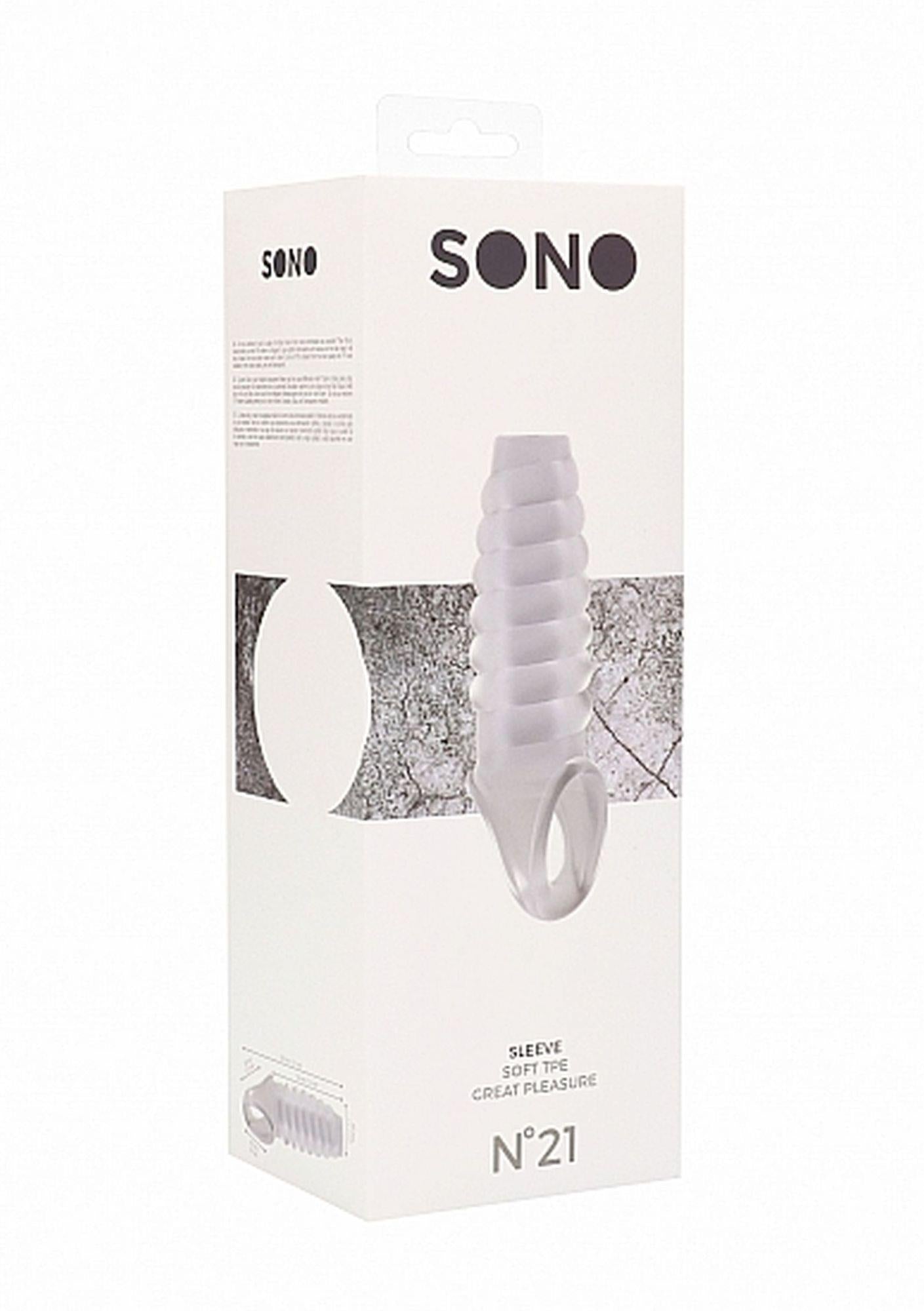 Sono No21 Extensie Transparent TPE 20,5 cm