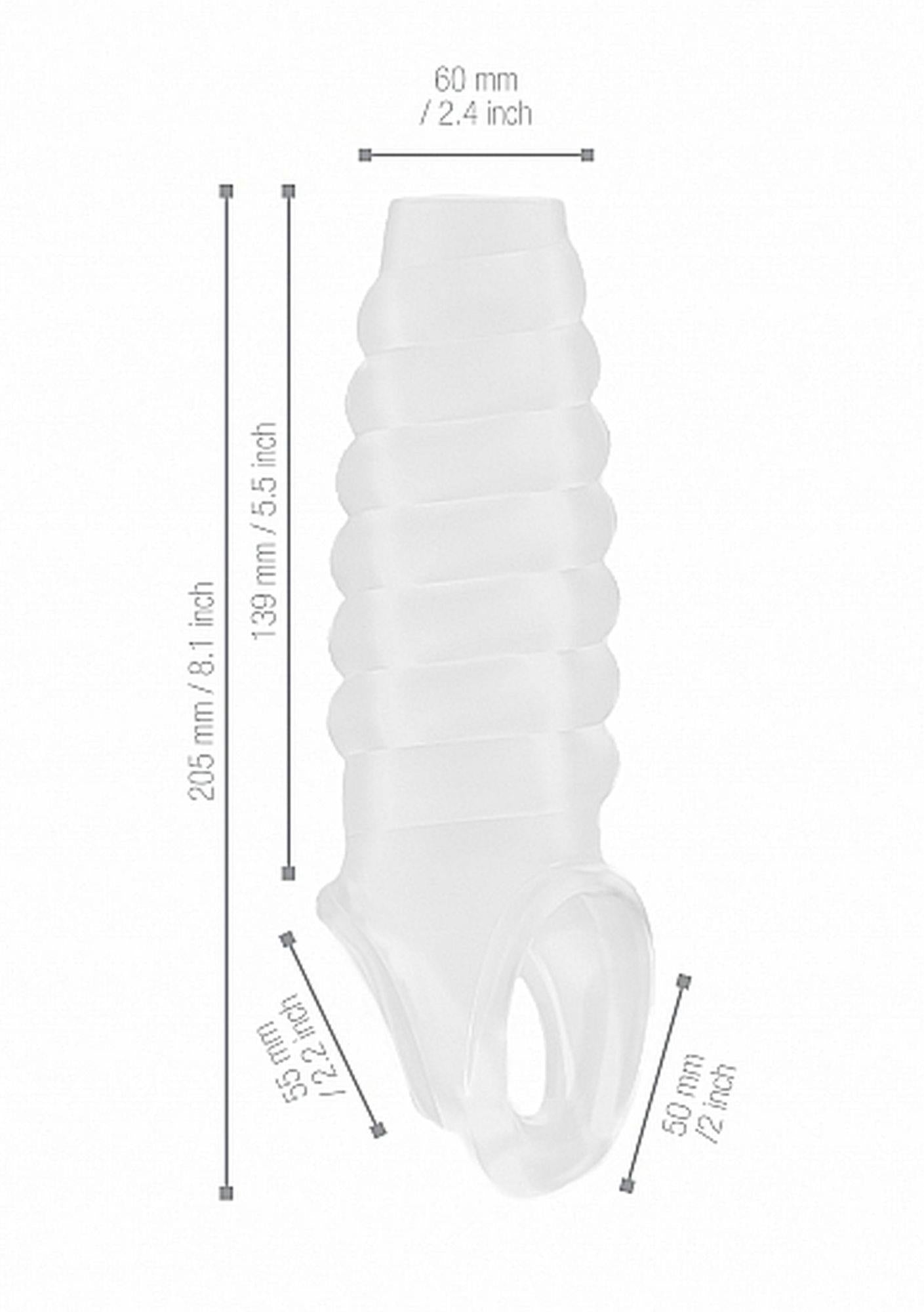 Sono No21 Extensie Transparent TPE 20,5 cm