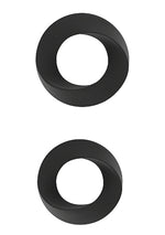 Set de inele pentru penis Sono din silicon negru