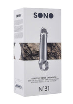 Sono Stretchy TPE Penis Extender Transparent