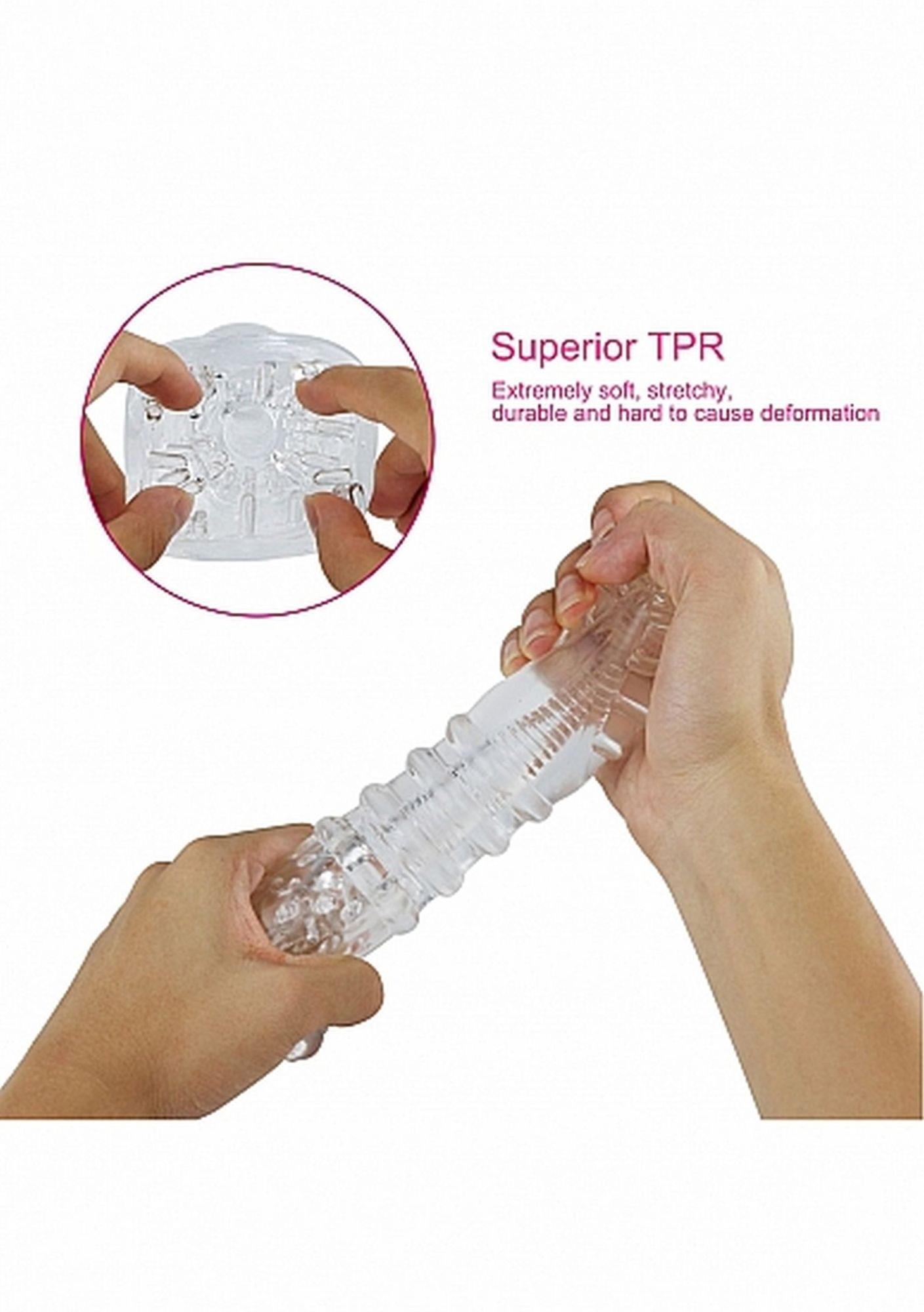 Masturbator Sono 68 transparent 15 cm TPE