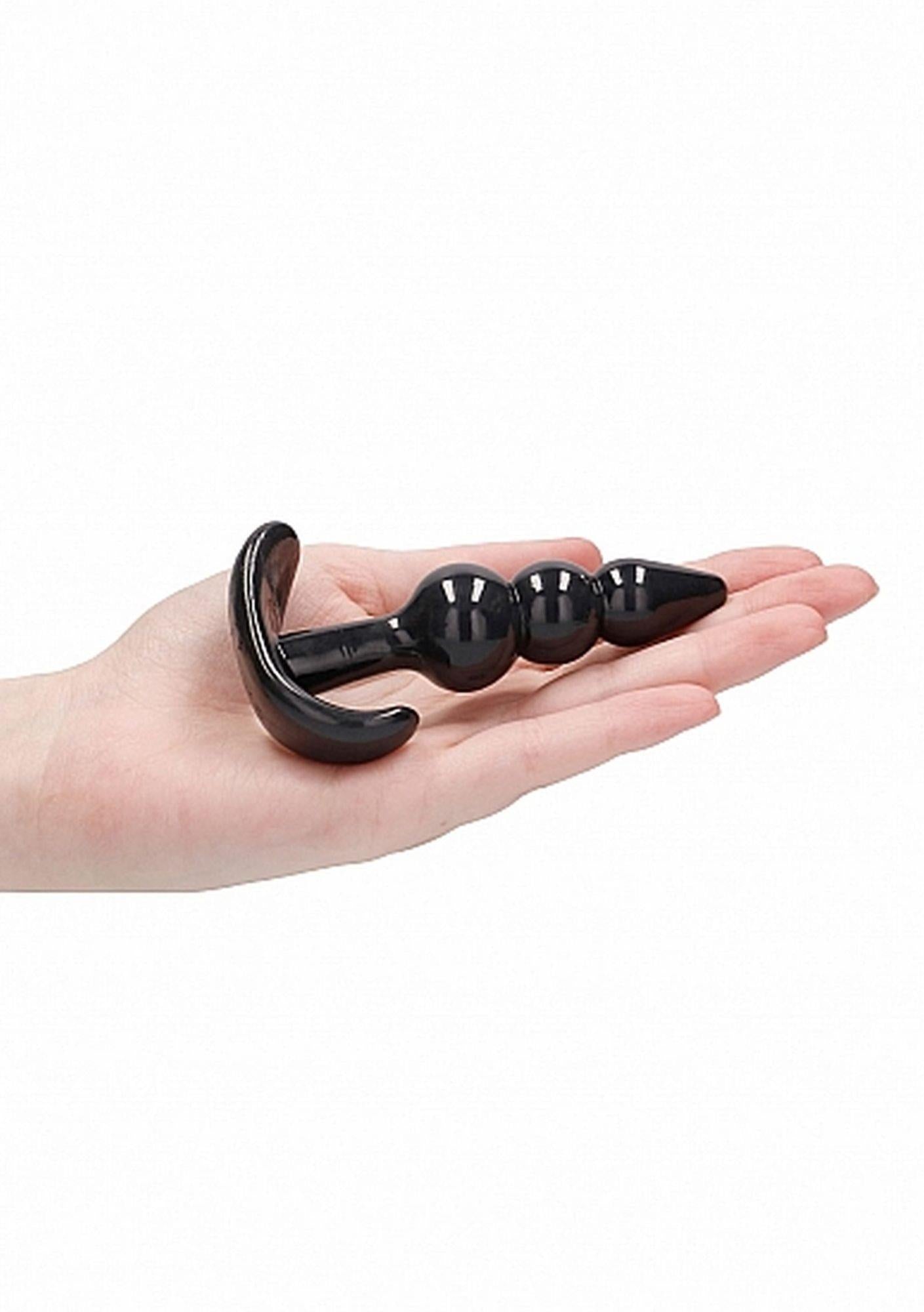Set de 4 dopuri anale Sono TPE negre
