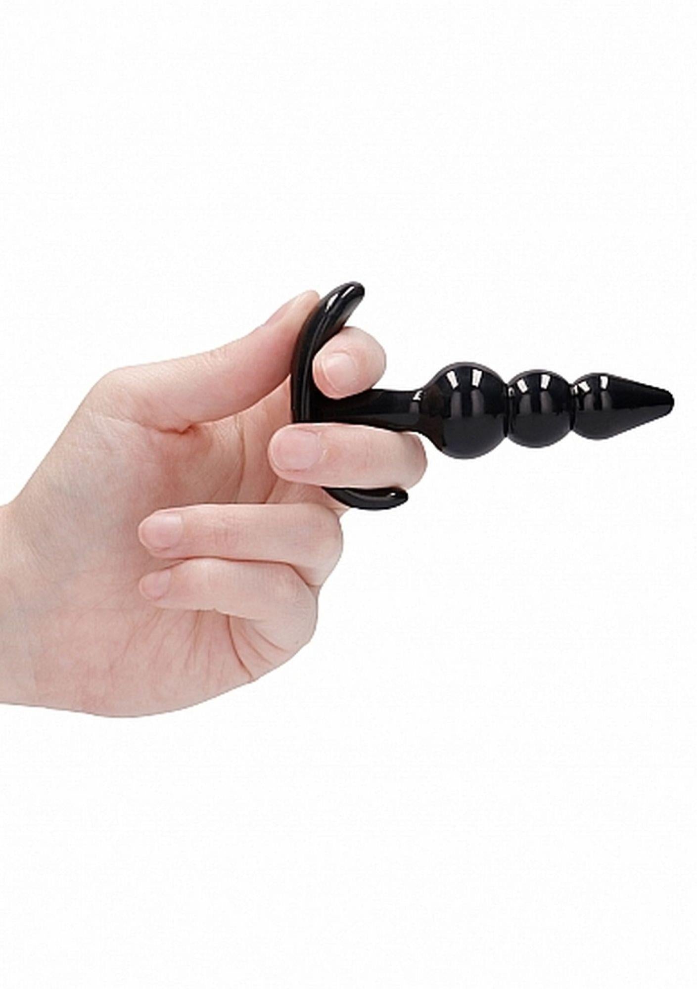 Set de 4 dopuri anale Sono TPE negre