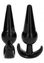 Set de 4 dopuri anale Sono TPE negre