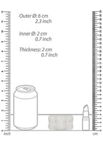 Masturbator reversibil Sono 92 TPE transparent
