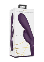 Vibrator Cato G-spot Vive Bunny, cu USB violet