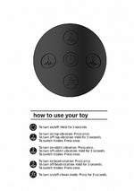 Vibrator Mira Bunny cu funcție rotativă pentru punctul G, silicon, negru, USB