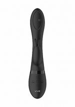 Vibrator Mira Bunny cu funcție rotativă pentru punctul G, silicon, negru, USB
