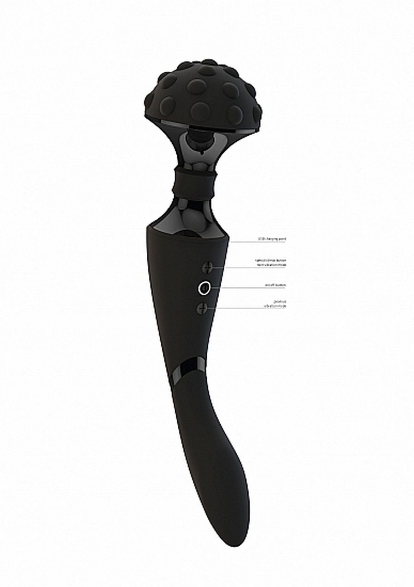 Aparat de masaj Vive Flexible Shiatsu Negru