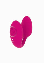 Vibrator roz Aika ShotsToys cu telecomandă USB