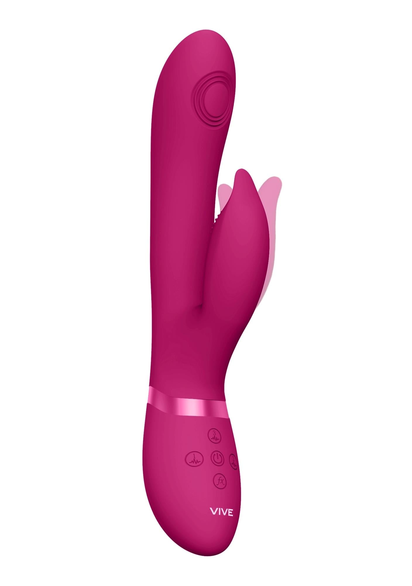 Vibrator USB pentru punct G Vive Aimi roz
