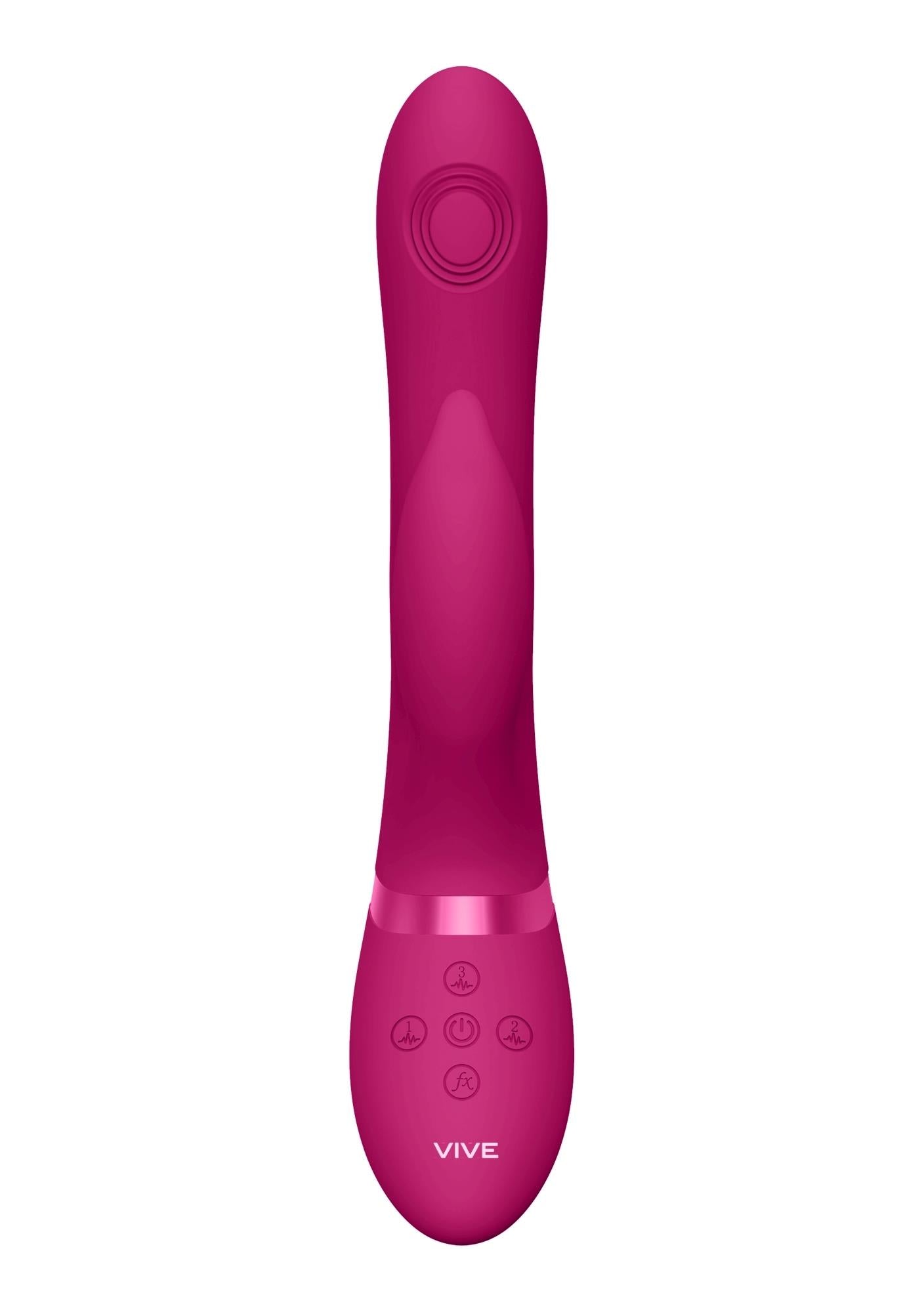 Vibrator USB pentru punct G Vive Aimi roz