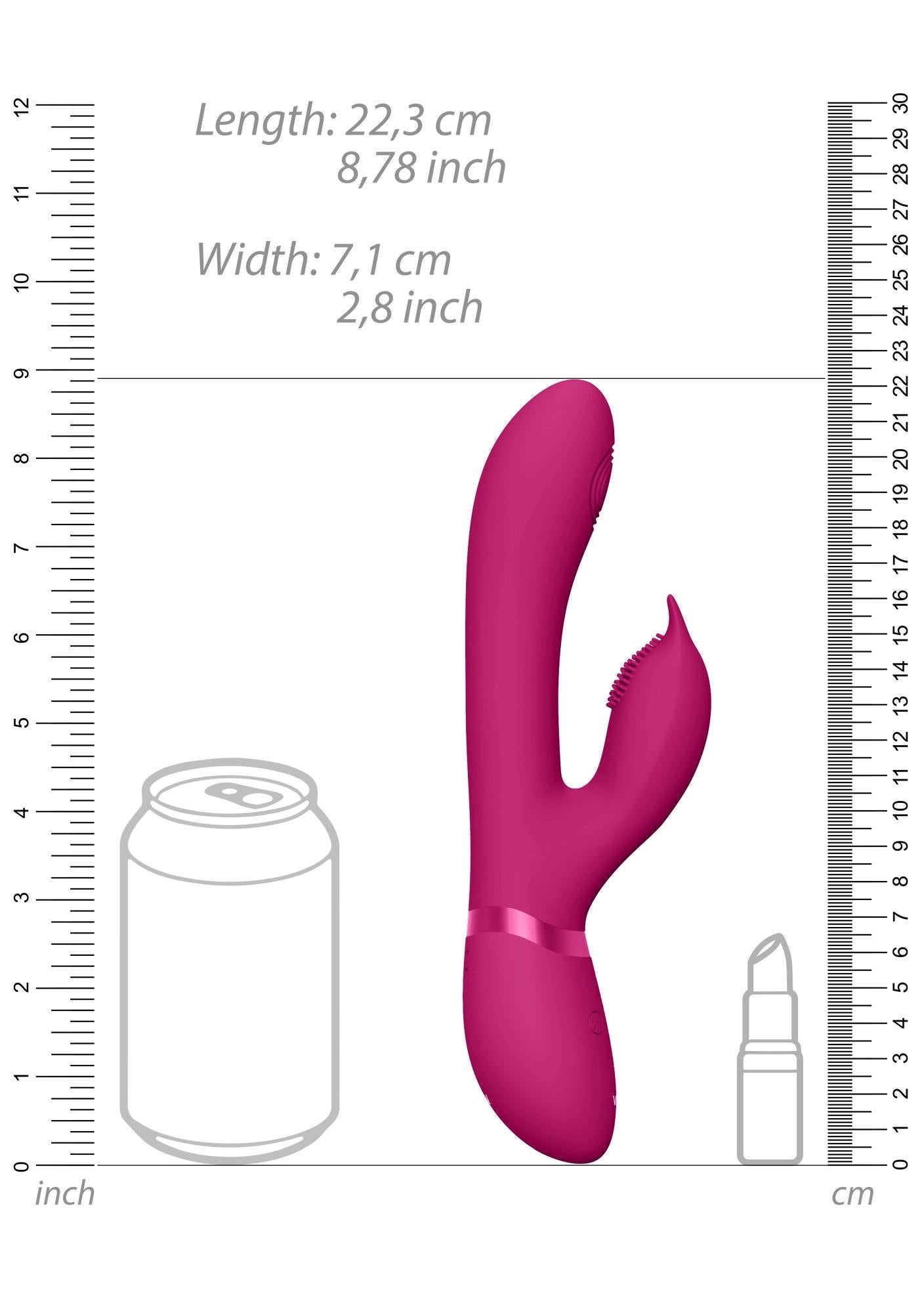 Vibrator USB pentru punct G Vive Aimi roz