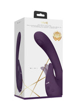 Vibrator Vive Miki din silicon, violet, USB