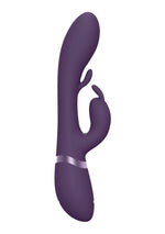 Vibrator Vive Tama Bunny, silicon violet, 27 cm, USB
