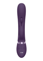 Vibrator Vive Tama Bunny, silicon violet, 27 cm, USB