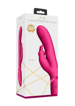 Vibrator Vive May Pulse Wave Bunny roz cu USB