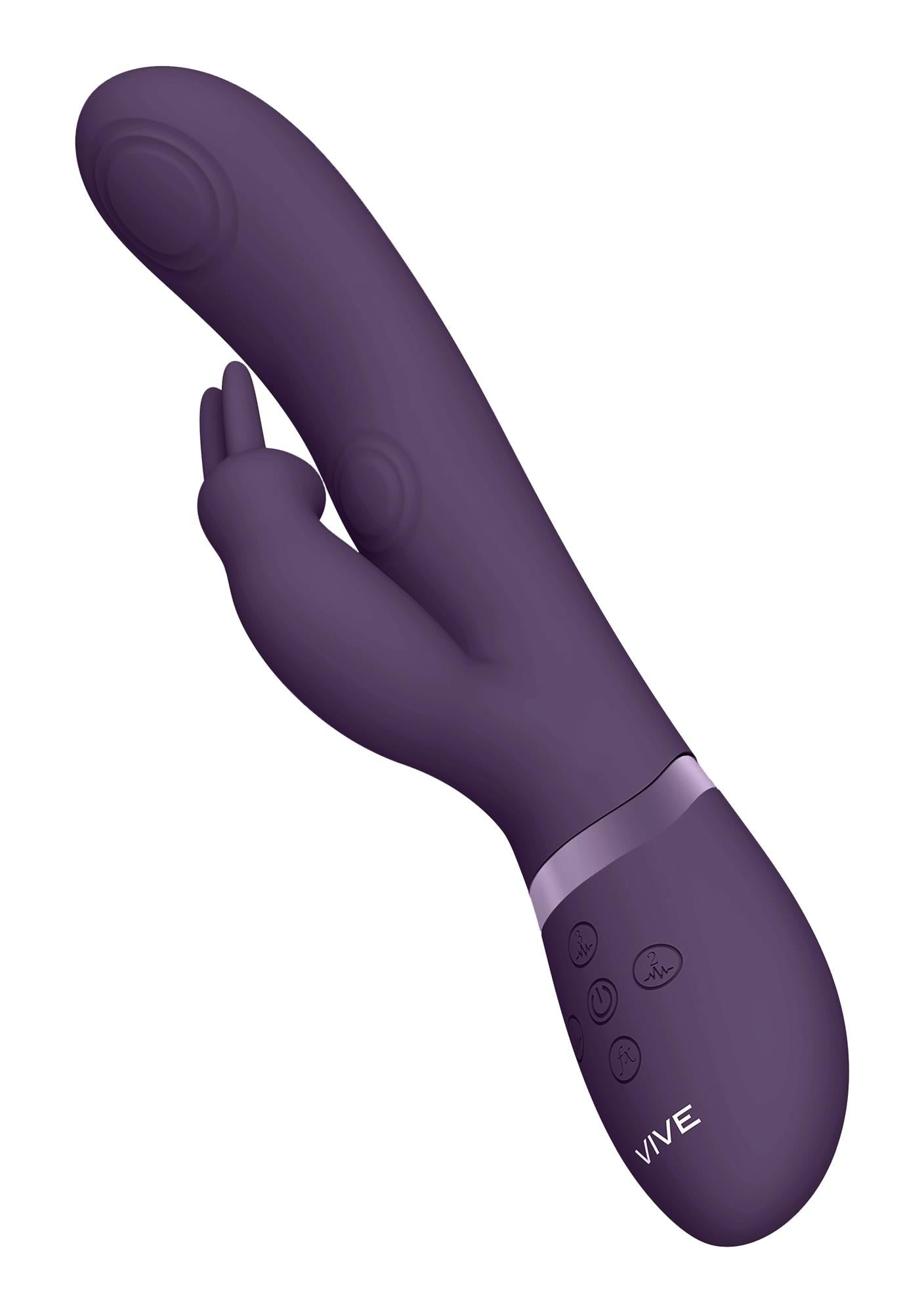 Vibrator Vive May Pulse Wave Bunny USB violet