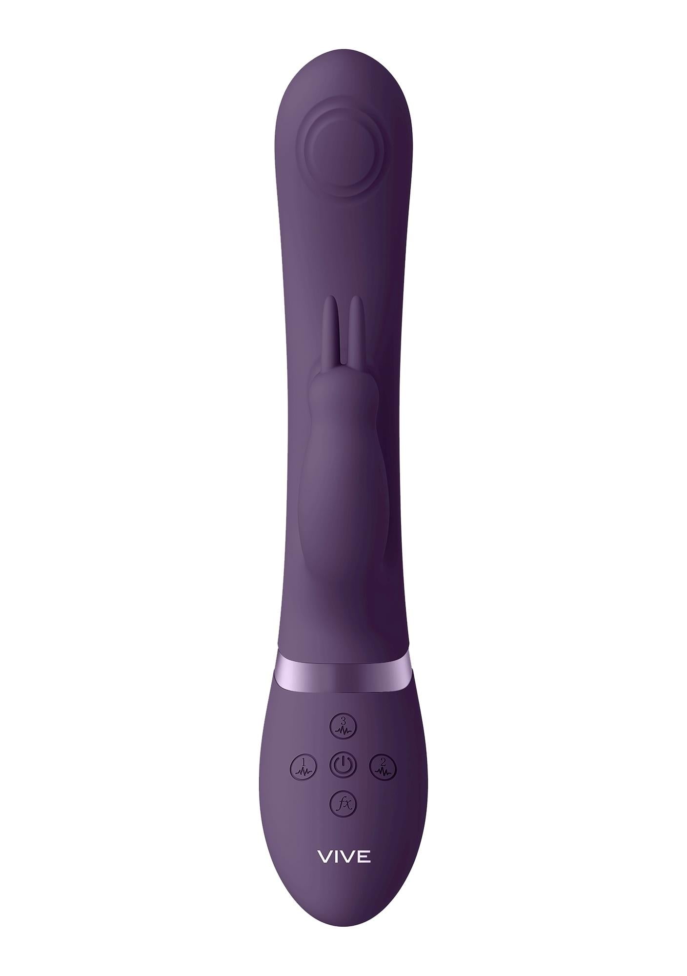 Vibrator Vive May Pulse Wave Bunny USB violet
