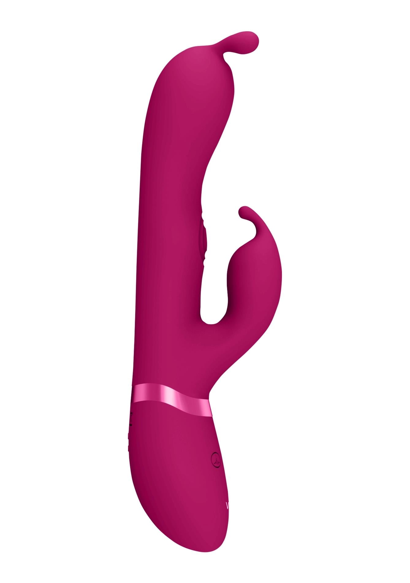 Vibrator Vive Gada Bunny cu Pulse Wave, roz