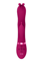 Vibrator Vive Gada Bunny cu Pulse Wave, roz