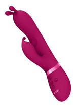 Vibrator Vive Gada Bunny cu Pulse Wave, roz
