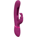 Vibrator Mika Bunny cu punct G fluturând, Vive roz, USB
