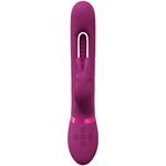 Vibrator Mika Bunny cu punct G fluturând, Vive roz, USB