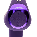 Vibrator pentru punctul G Vive Riko, silicon violet, USB