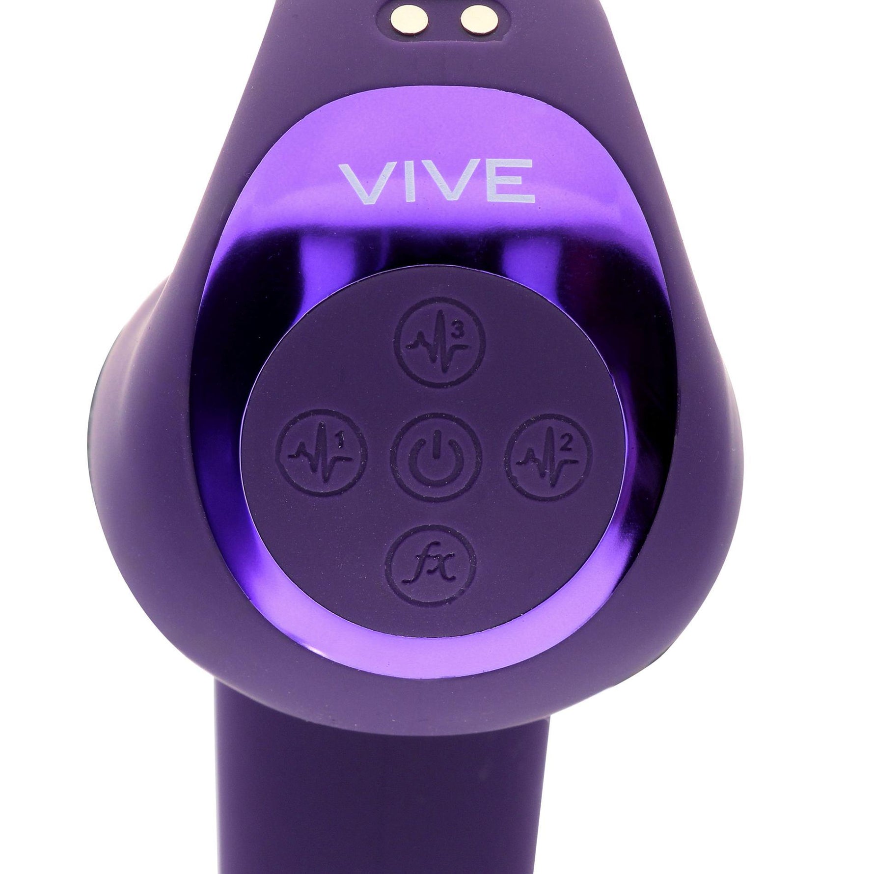 Vibrator pentru punctul G Vive Riko, silicon violet, USB