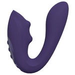 Vibrator pentru punct G cu USB din silicon Vive Yuki, violet