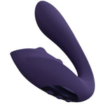Vibrator pentru punct G cu USB din silicon Vive Yuki, violet