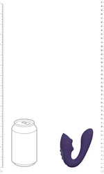 Vibrator pentru punct G cu USB din silicon Vive Yuki, violet