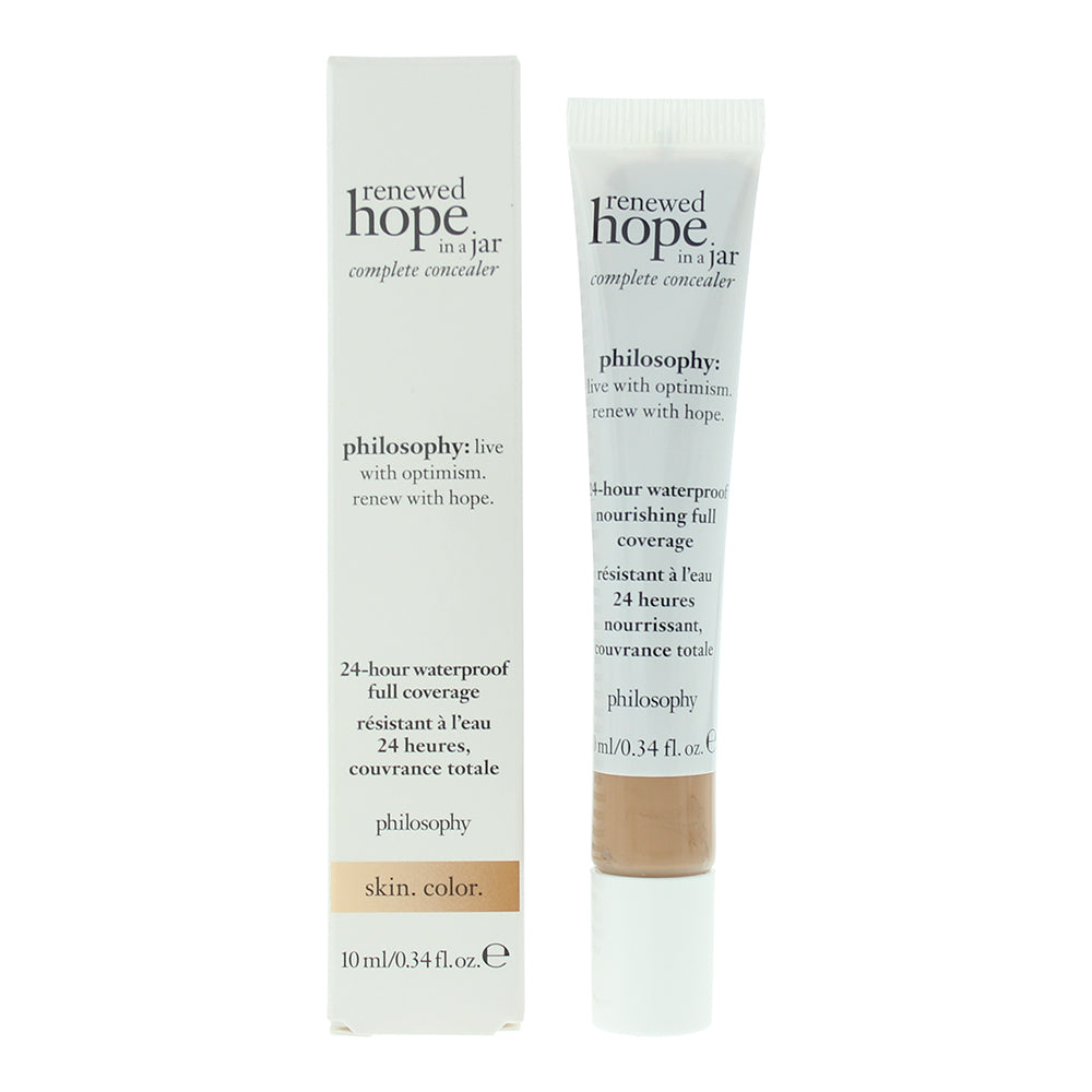 Philosophy, Renewed Hope In A Jar, Rezistent la apă, Acoperire completă, Corector lichid, 6,5, Bronzat, 10 ml
