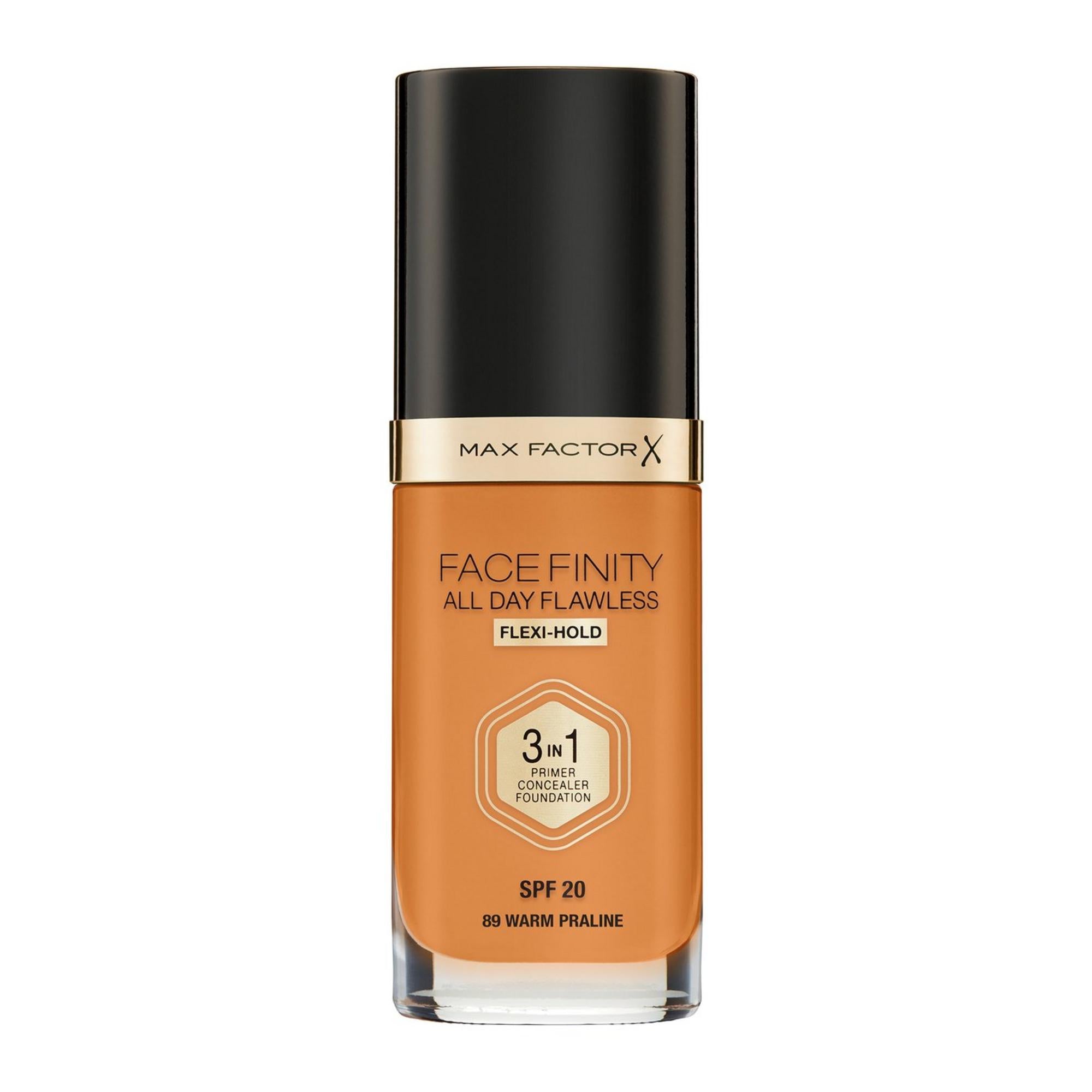 Max Factor, Facefinity All Day Flawless, Matte Finish, Primer, Concealer & Foundation 3-In-1, 88, Praline, SPF 20, 30 ml